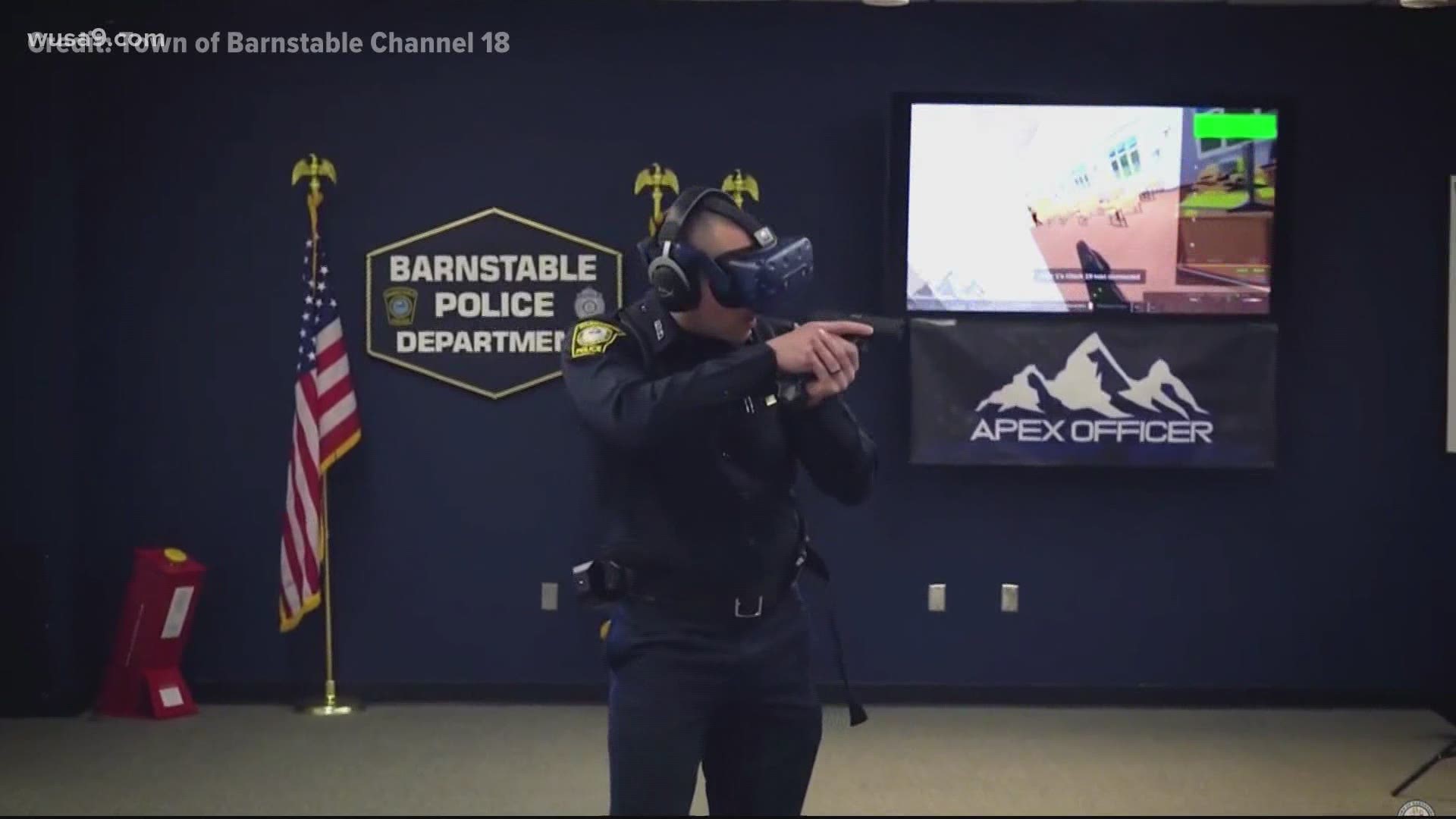 Barnstable Police Department Virtual Reality Training