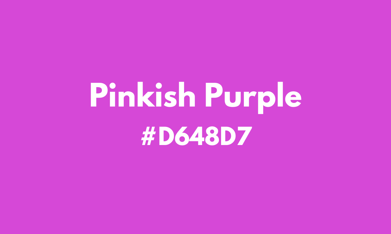 Pinkish Purple Color Explained HEX Code 