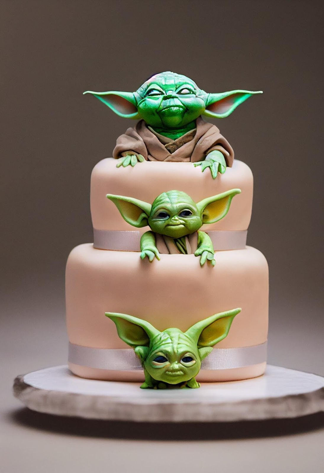 +20 Baby Yoda Cake Design Examples You want to Bite - Eggradients.com