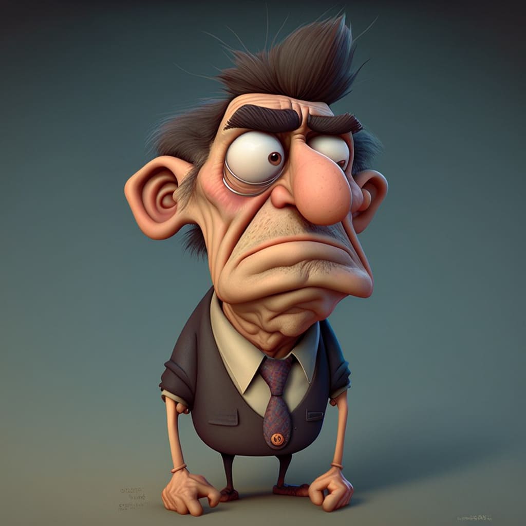 Funny Looking Cartoon Characters