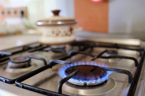 Gas Grill Kitchen Stove