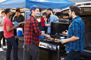 Perfect Football Party With Propane
