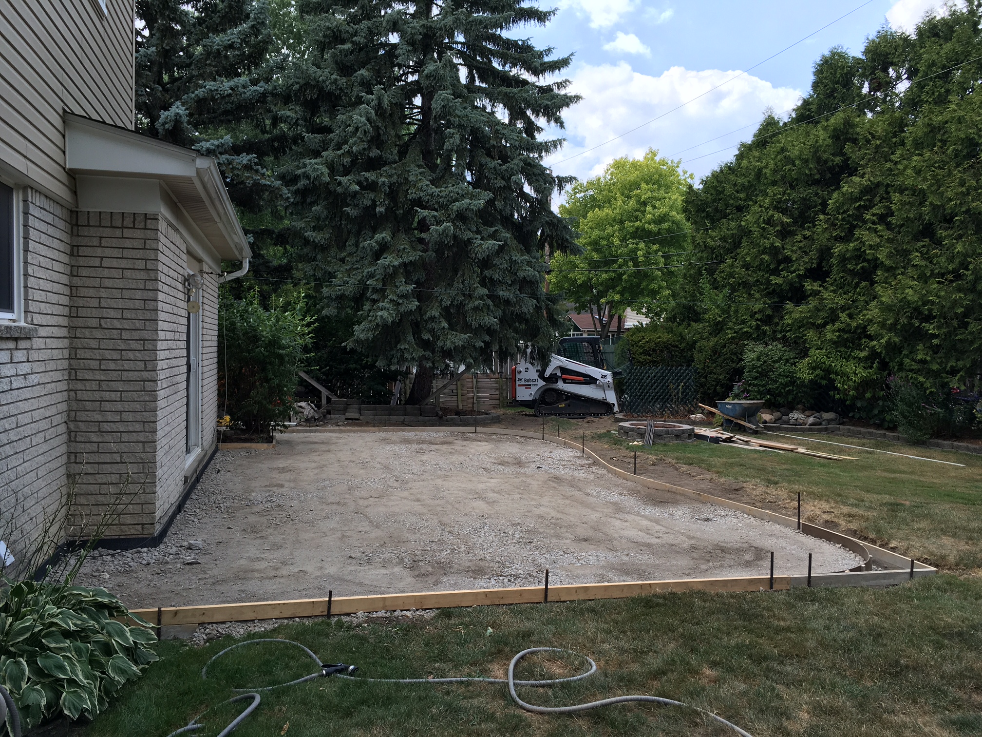 Pro Development Project Concrete Patio Removal/ Installation