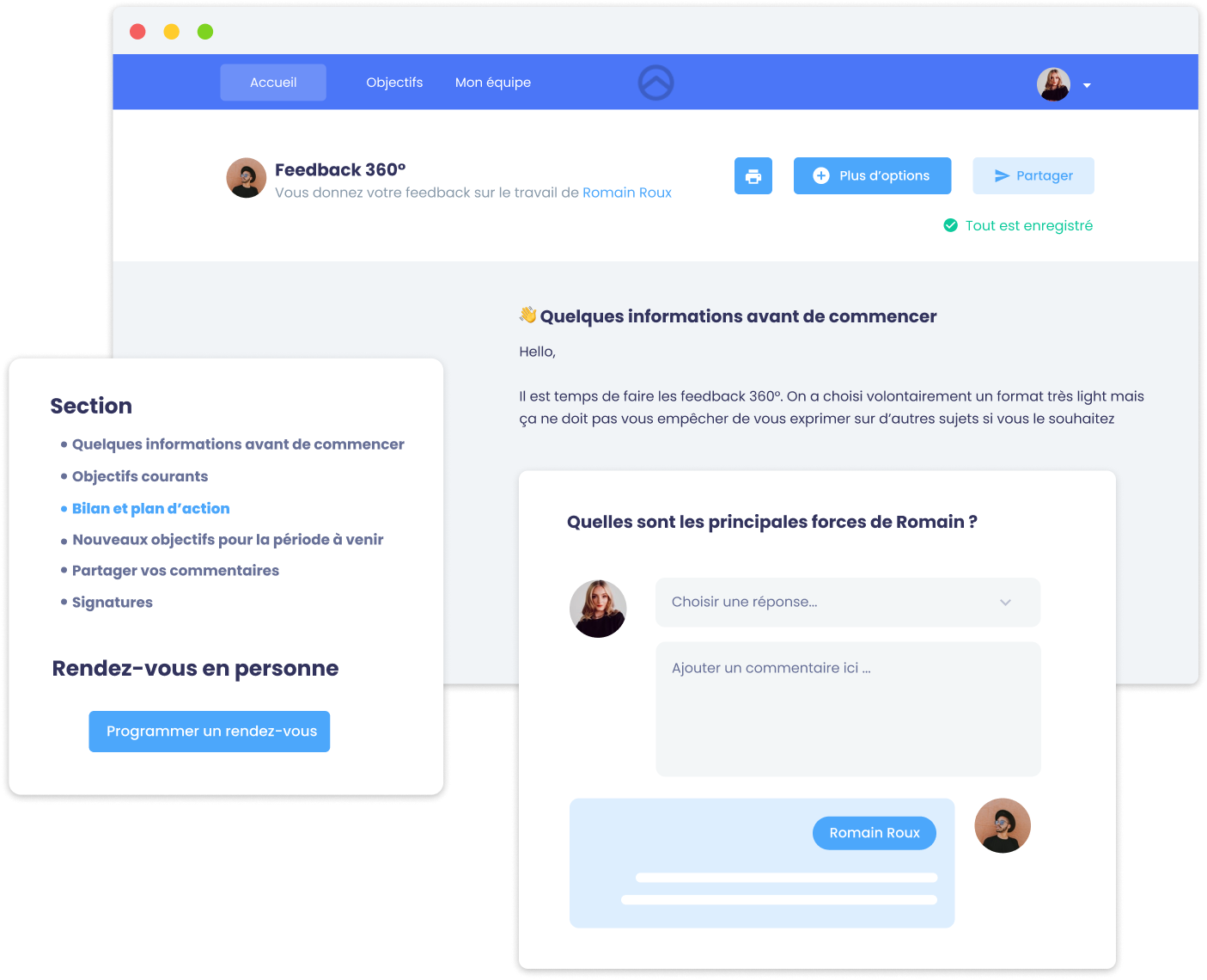 Le Feedback 360° sur Elevo