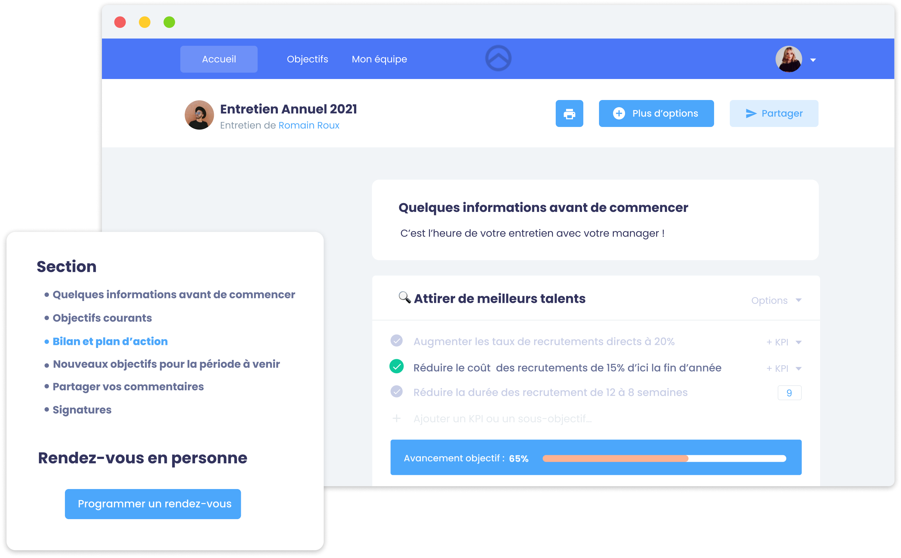 Entretien annuel outil RH
