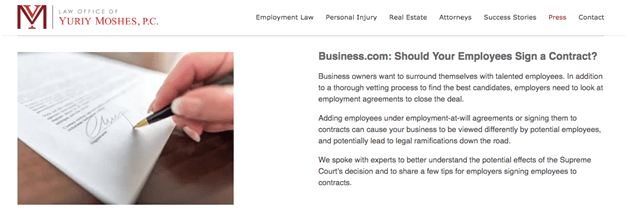 Top Law Firm Websites Maintain Their Blogs best law firm websites