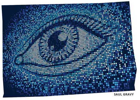 pixel numbers eye image