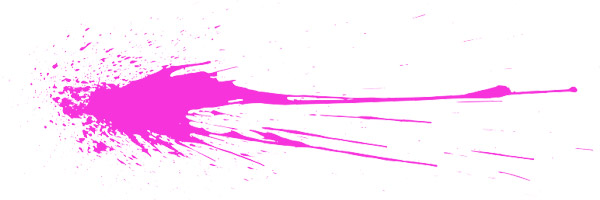 pink splatter