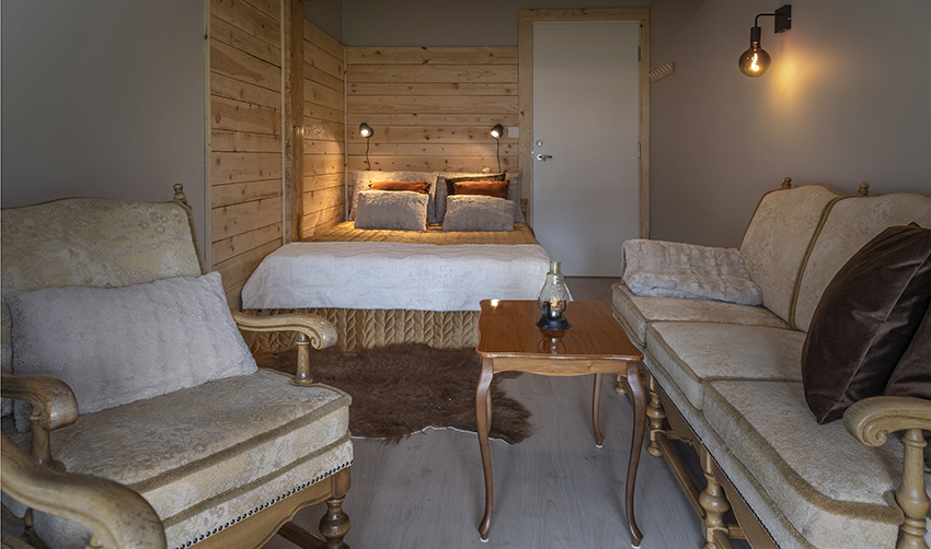 Room at Solneset Farm, near Bergen