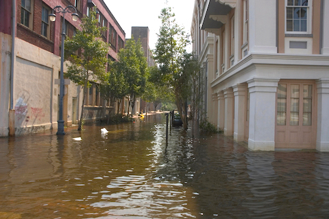 Downtown New Orleans Post Hurricane Katrina Flooding