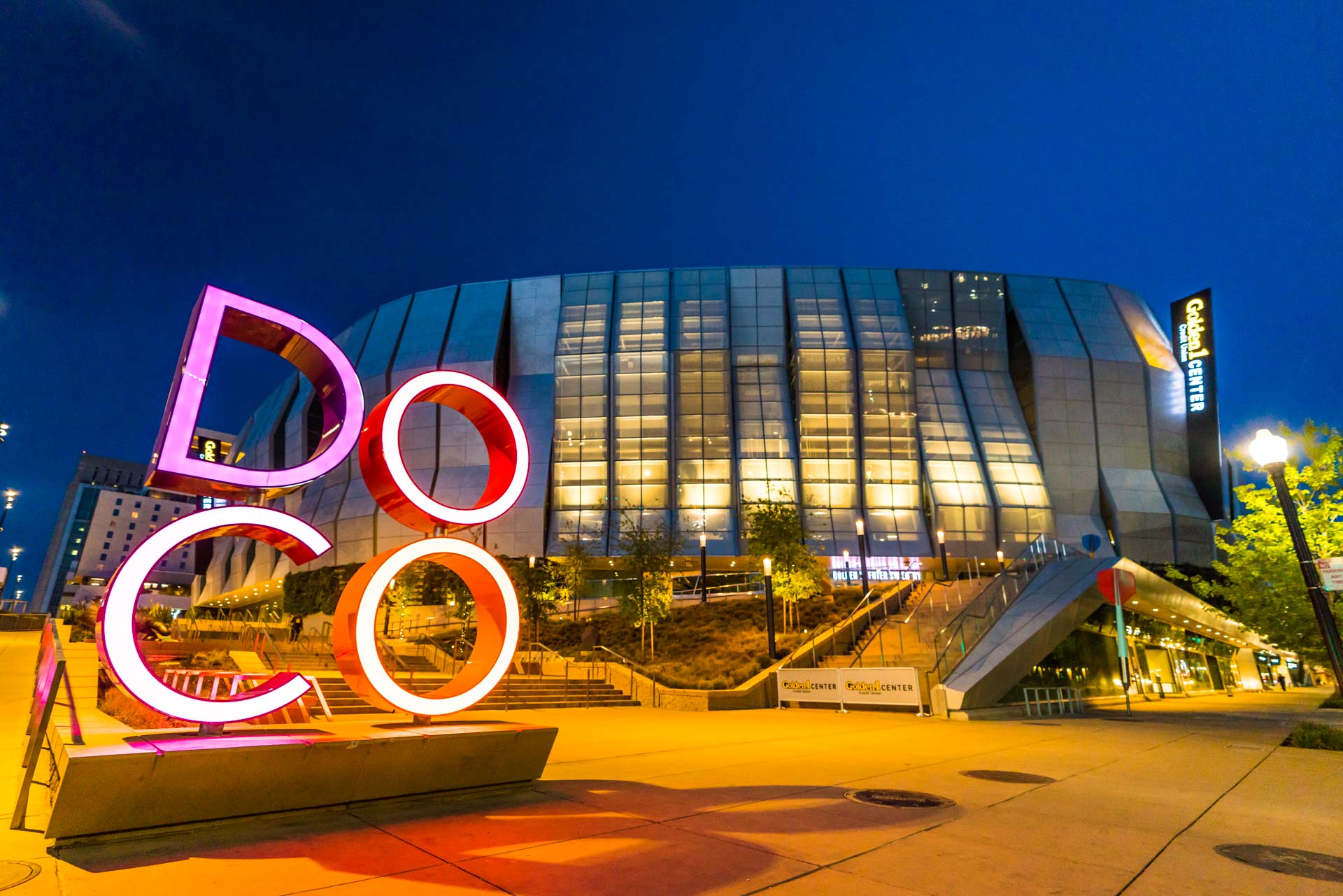 The Golden 1 Center in Downtown Sacramento for Visit Sacramento.