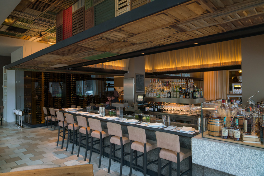 Interior of Ella Dining Room and Bar in Sacramento CA
