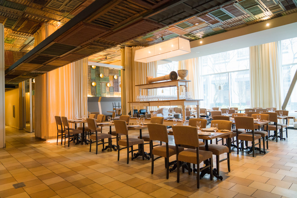 Interior of Ella Dining Room and Bar in Sacramento CA