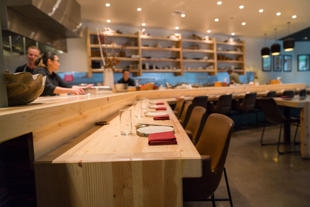 Interior of Kru in Sacramento, CA