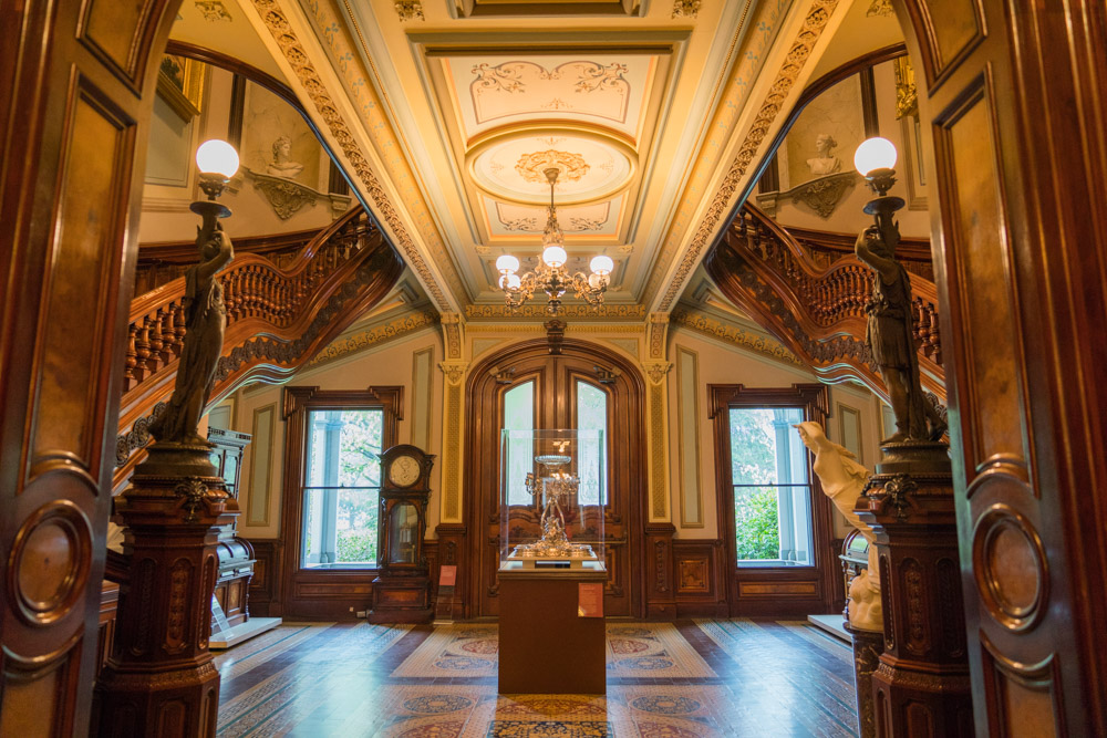 Interior of Crocker Art Museum in Sacramento CA