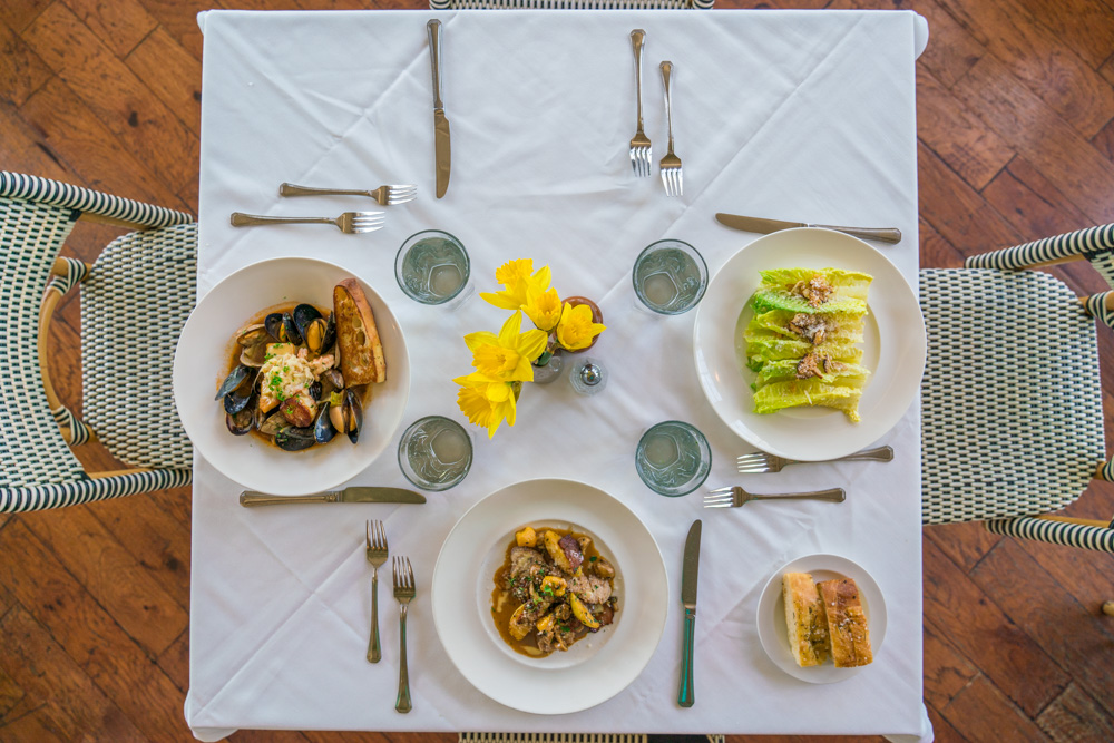 Dinner at The Waterboy, a farm to fork restaurant in Sacramento, CA