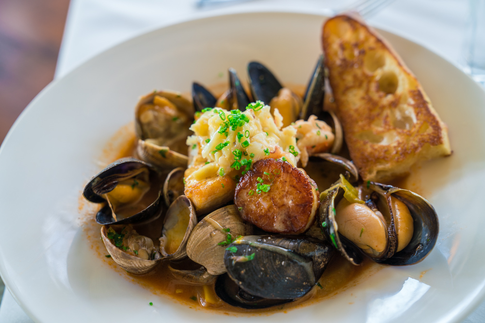 Dinner at The Waterboy, a farm to fork restaurant in Sacramento, CA