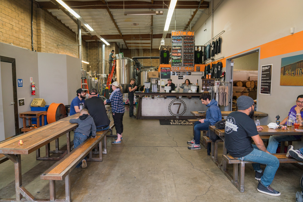 Track 7 Brewing in Sacramento, CA was recommended as on of the best breweries by Sacramento locals.