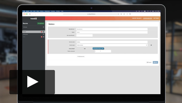 Add a Motion Sensor to your Thinka