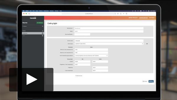 Add a Color Temperature Light to your Thinka
