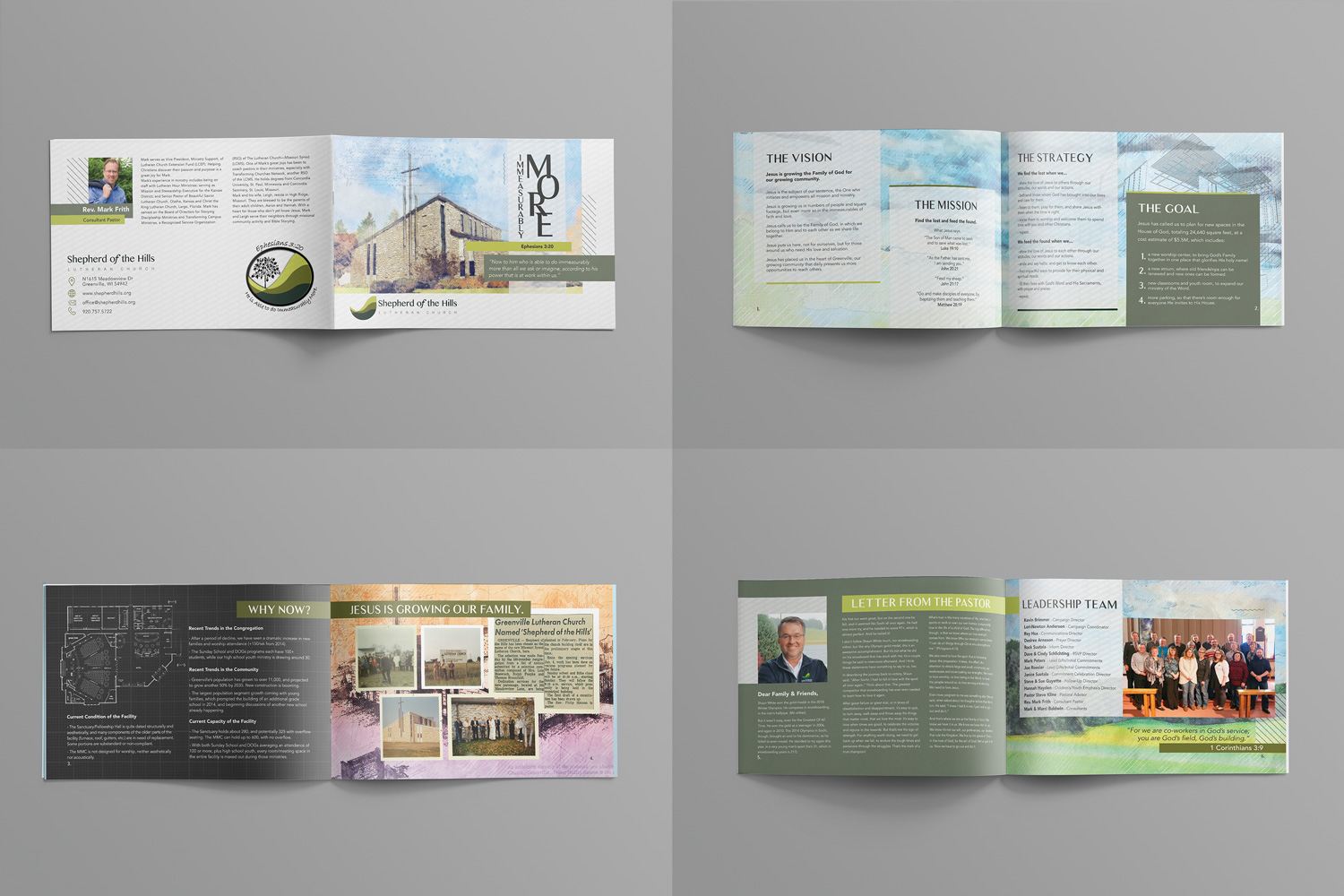 Booklet Design for Church Marketing & Outreach Ideas