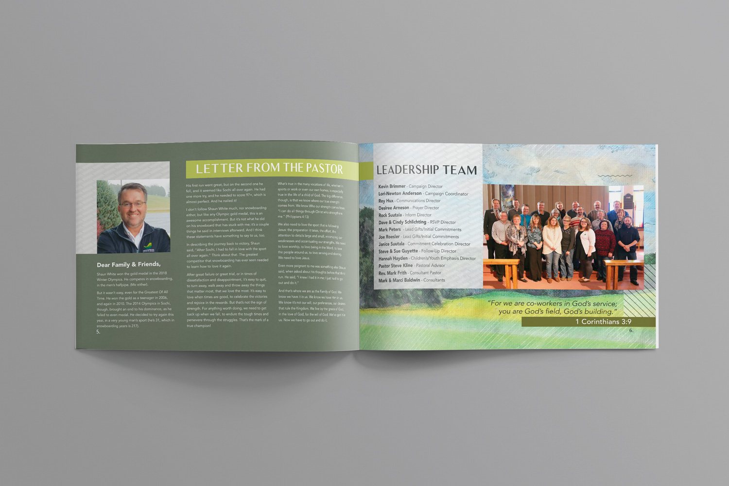 capital campaign case statement brochure booklet examples ideas