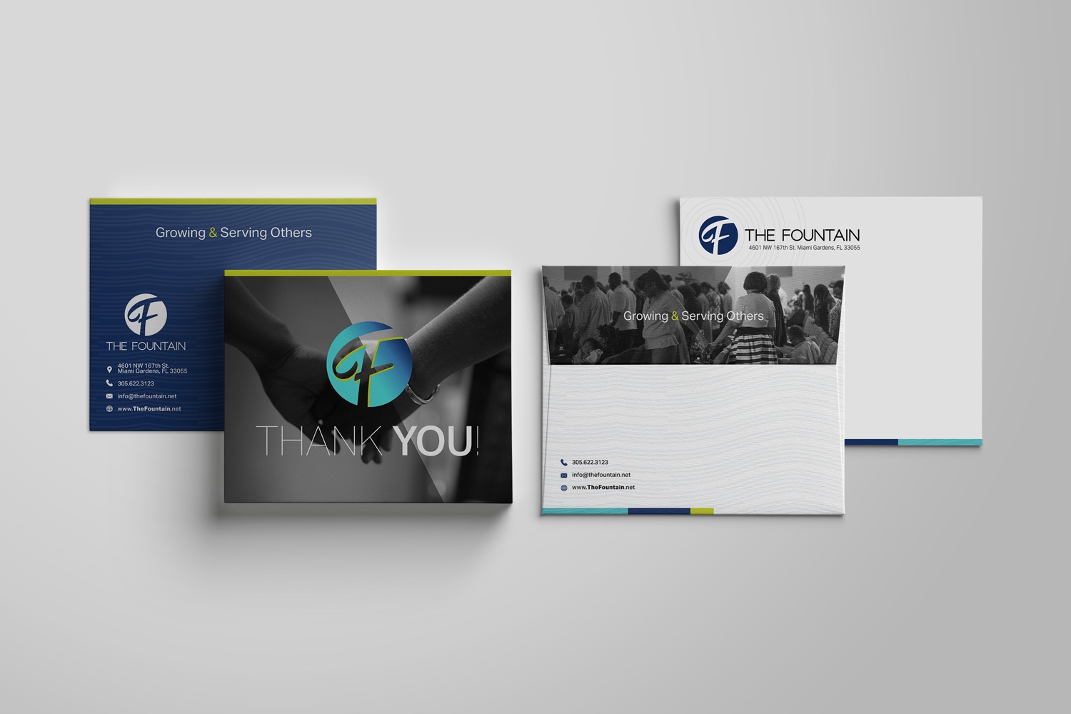 church invite card example idea for church branding