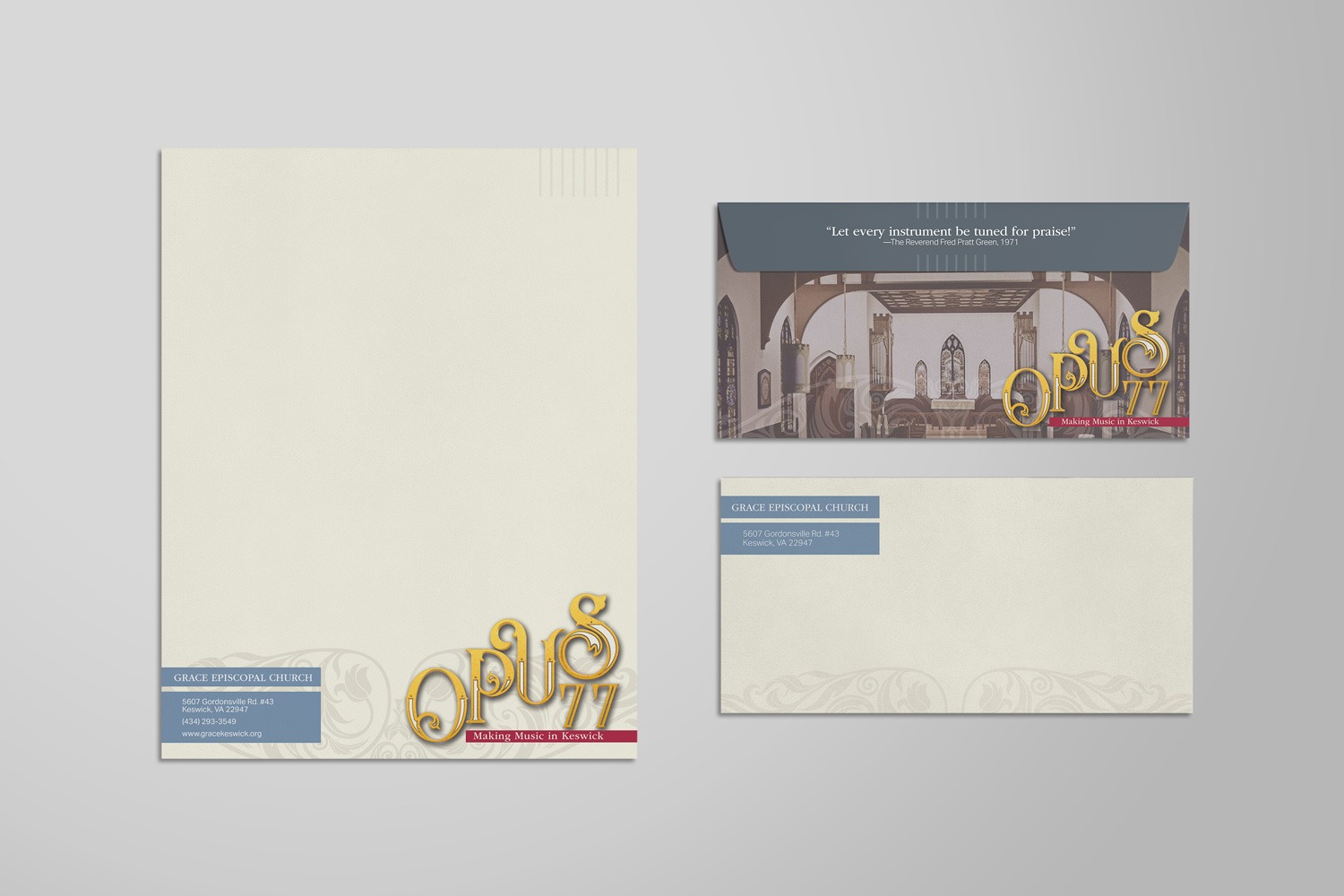 Church Capital Campaign Letterhead examples ideas