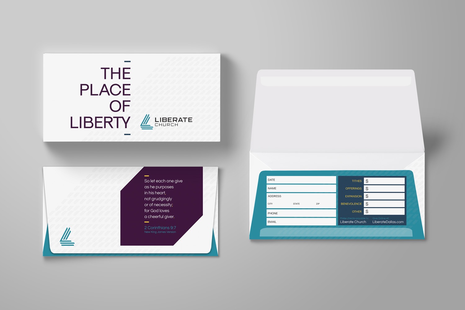 Custom Church Offering Envelopes Design and Printing Services Examples & Ideas