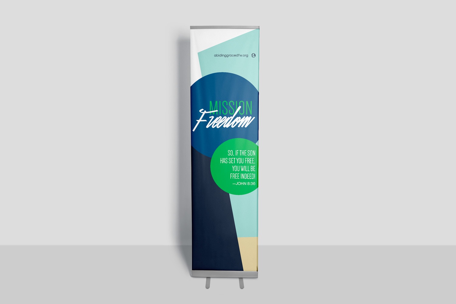 Roll Banner examples and ideas for church capital campaigns by Abstract Union in Lincoln, NE