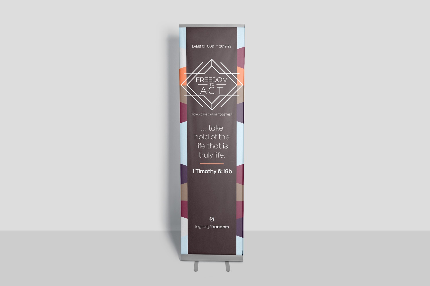 Church Capital Campaign Roll Banner examples and ideas by Abstract Union in Lincoln, NE