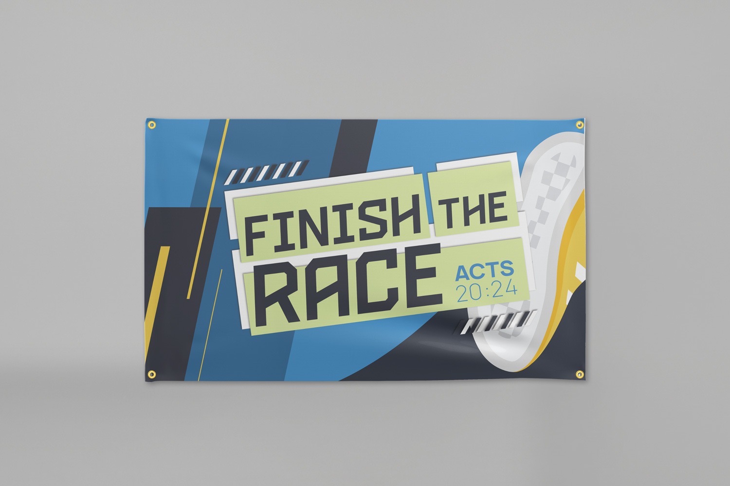 Church capital campaign 3 x 5 ft. vinyl banners ideas and examples by Abstract Union in Lincoln, NE