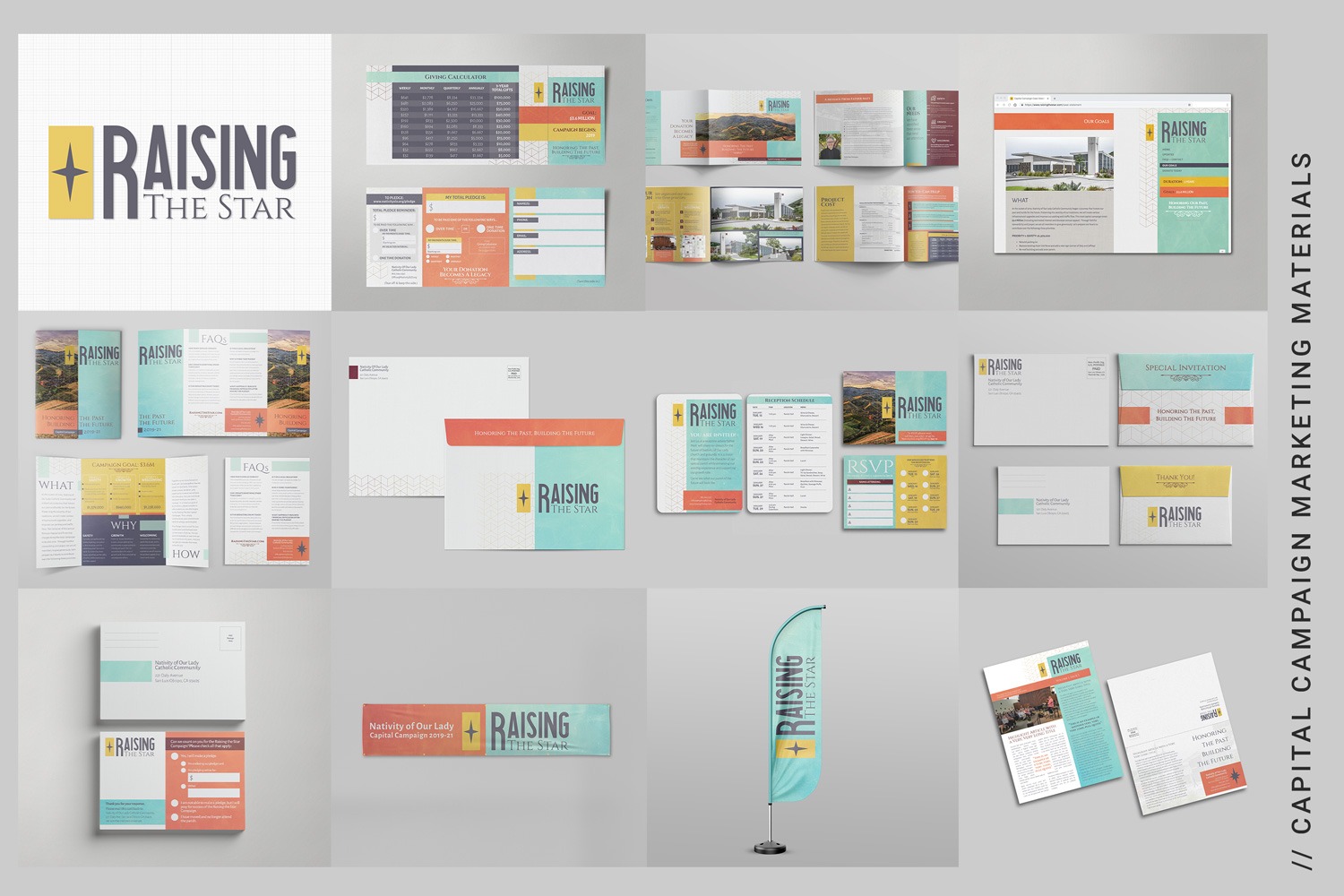 best examples of church capital campaign materials for marketing and fundraising
