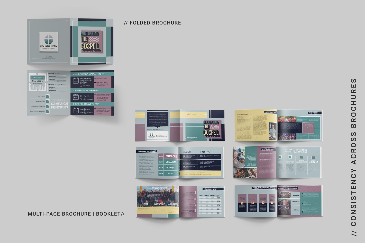 Best church fundraising brochures examples and ideas of case statement design