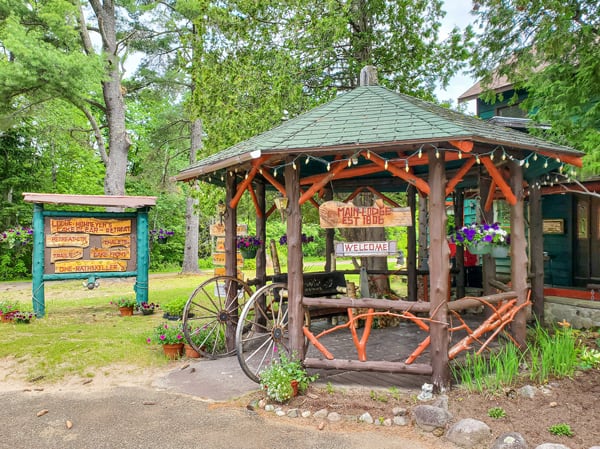 The Hand-crafted Beer Cellar at the Lake Clear Lodge & Retreat