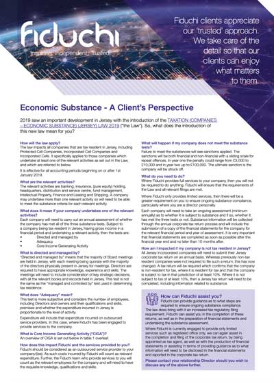 Substância Económica - A Perspectiva do Cliente