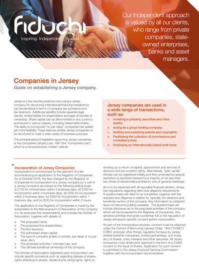 Empresas em Jersey