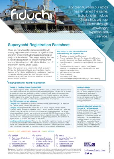 Ficha de Inscrição do Superyacht