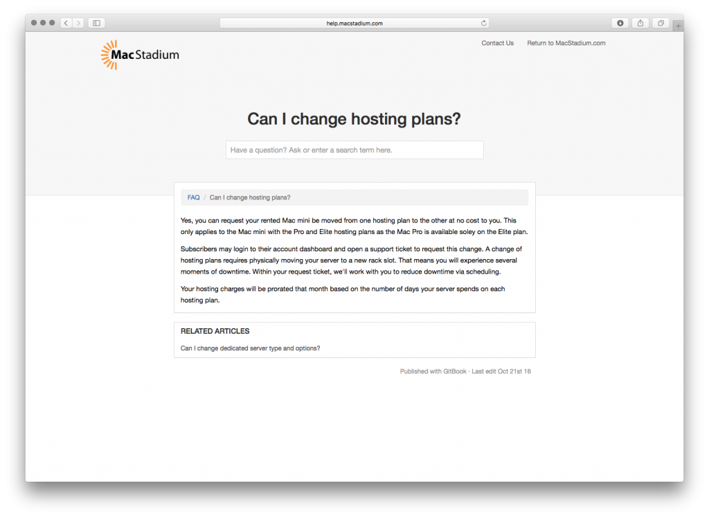 MacStadium Help Portal