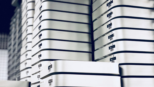 Stacks of minis