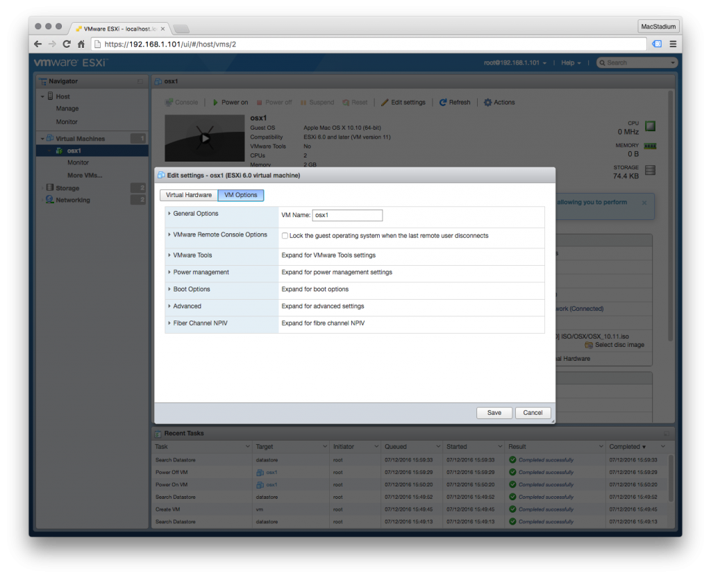 VM Options