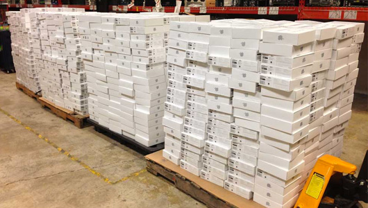 Palette of Mac Minis