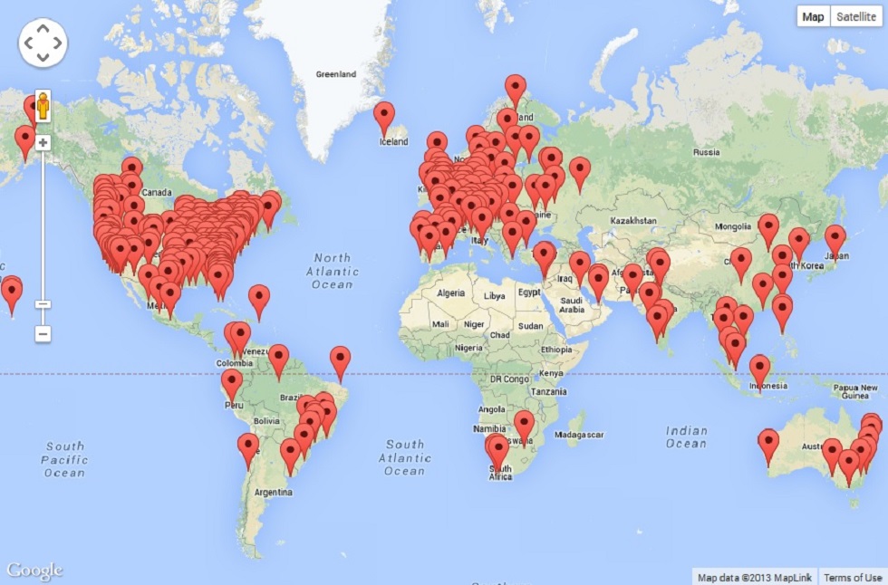 Customers around the world