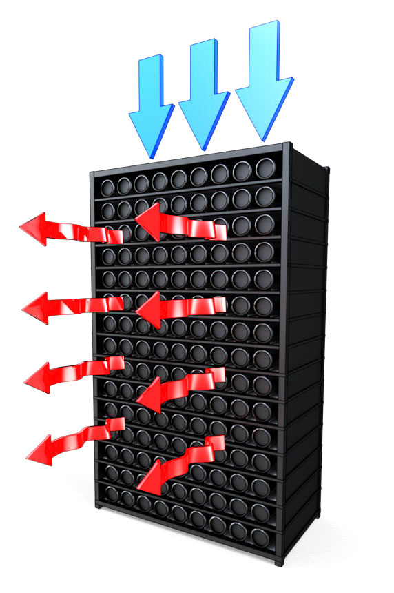 Mac Pro data center rack