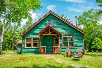 Writer's Cabin in Winter