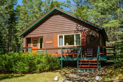 April Melody Chalet in Summer