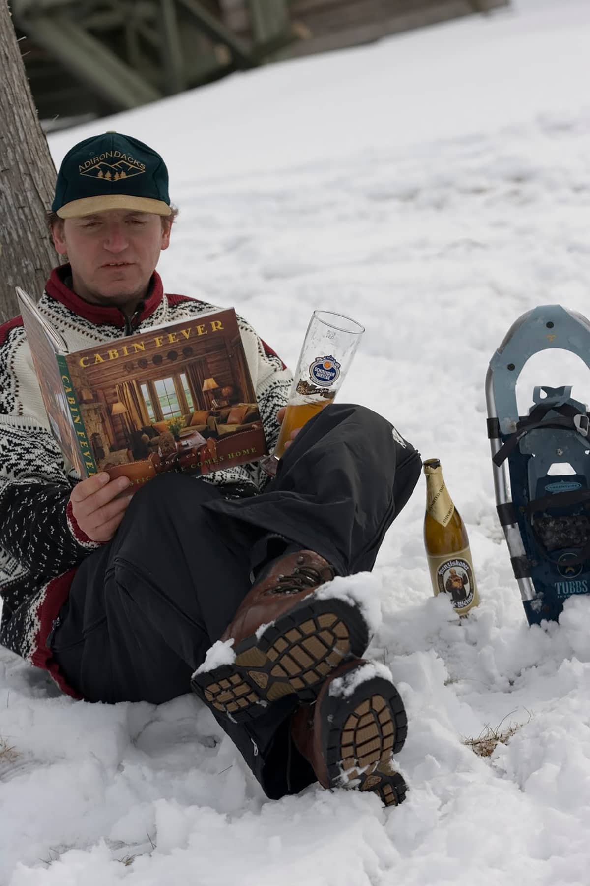 Experience a winter getaway in the Adirondack Park with unique activities