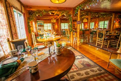 Adirondack Alps 1886 Main Dining Room Entrance