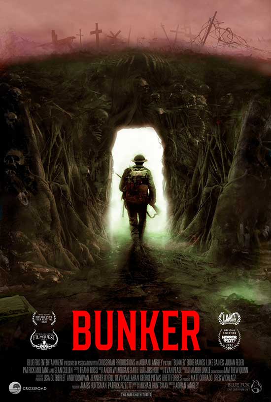 HORROR NEWS: BUNKER – WW1 Horror Thriller opening Only in Theaters ...