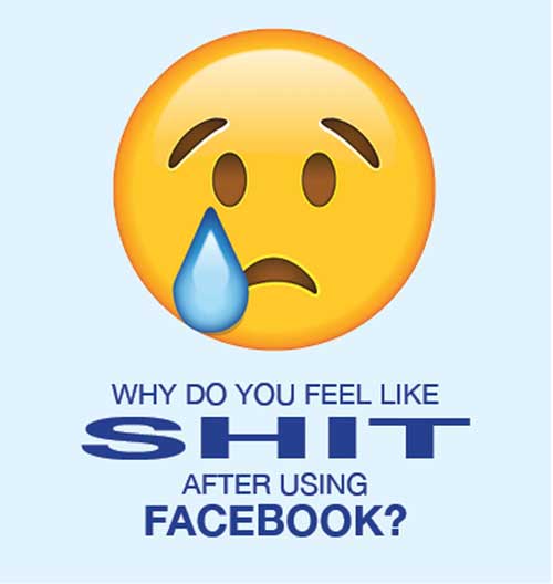 why do you feel like shit after using facebook?